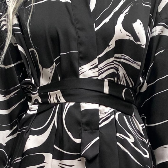 Zara Black Printed Shirt Dress - Picture 7 of 11